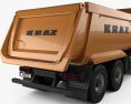 KrAZ C20.2 Dumper Truck 2016 3d model