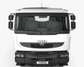 KrAZ H23.2R Chassis Truck 2016 3d model front view