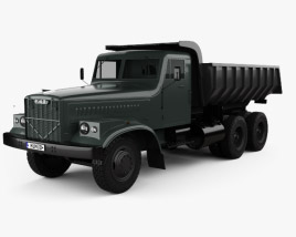 KrAZ 256B Muldenkipper 1966 3D-Modell