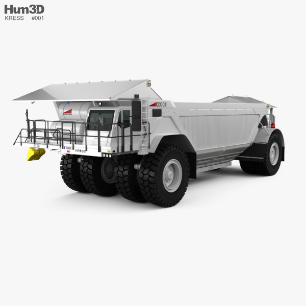Kress 200CIII Coal Hauler 2022 3D model