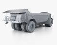 Kress 200CIII Coal Hauler 2022 3d model clay render