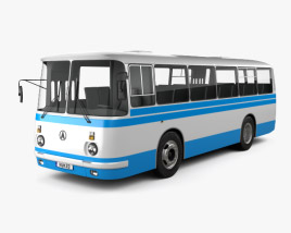3D model of LAZ 695N bus 1976