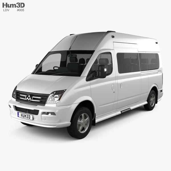 LDV V80 L2H3 Minibus 2017 3D-Modell