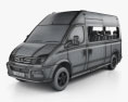 LDV V80 L2H3 Minibus 2017 Modello 3D wire render