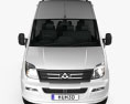 LDV V80 L2H3 Minibus 2017 Modello 3D vista frontale
