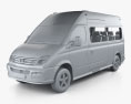 LDV V80 L2H3 Minibus 2017 3d model clay render