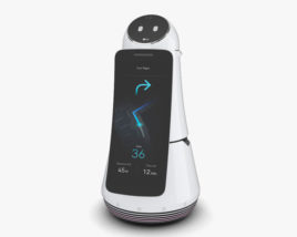 LG Airport Guide Robot 3D 모델 