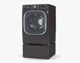 LG Smart 滚筒洗衣机 3D模型