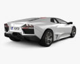 Lamborghini Reventon 2012 3d model back view