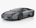 Lamborghini Reventon 2012 3d model wire render