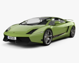 3D model of Lamborghini Gallardo LP570-4 Superleggera 2014