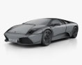 Lamborghini Murcielago LP640 2010 3D-Modell wire render
