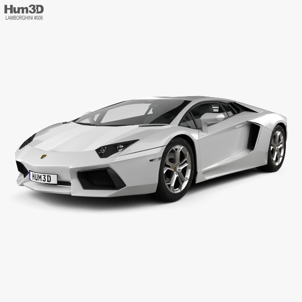 Lamborghini Aventador 2014 3D model