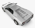 Lamborghini Diablo VT 1993 3d model top view