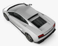Lamborghini Gallardo LP 560-4 2014 3D模型 顶视图