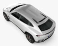 Lamborghini Urus 2014 3d model top view