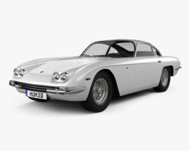 3D model of Lamborghini 400GT 1966
