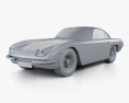 Lamborghini 400GT 1966 3Dモデル clay render