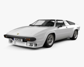 3D model of Lamborghini Silhouette P300 1976