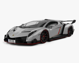 Lamborghini Veneno 2013 3D模型