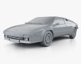 Lamborghini Jalpa P350 1984 3D 모델  clay render