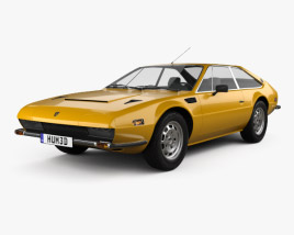 Lamborghini Jarama 400 GTS 1976 3D model