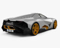 Lamborghini Egoista 2014 3d model back view