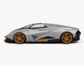 Lamborghini Egoista 2014 3d model side view