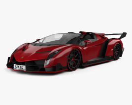Lamborghini Veneno Roadster 2016 3D model