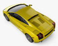 Lamborghini Gallardo 2014 3D模型 顶视图