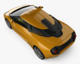 Lamborghini 5-95 Zagato 2014 3D 모델  top view
