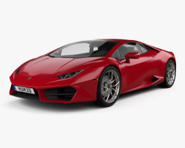 Lamborghini Huracan LP 580-2 2018 3D model