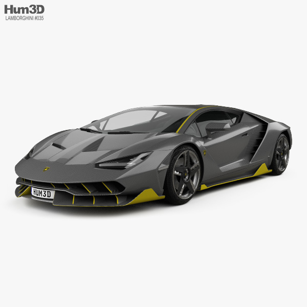 Lamborghini Centenario 2020 3D-Modell