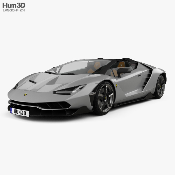 Lamborghini Centenario Roadster 2020 3D model