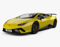 Lamborghini Huracan Performante 2020 3D модель