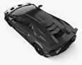 Lamborghini Aventador LP 750-4 Mansory Superveloce JS1 Edition 2018 Modèle 3d vue du dessus
