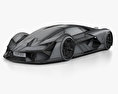 Lamborghini Terzo Millennio 2017 3D模型 wire render