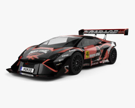 Lamborghini Gallardo Mad Croc 2018 3D модель