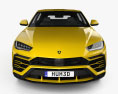 Lamborghini Urus 2020 3d model front view
