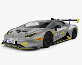 Lamborghini Huracan Super Trofeo Evo Race 2021 3D model