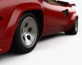 Lamborghini Countach 5000 QV з детальним інтер'єром 1985 3D модель