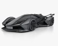 Lamborghini V12 Vision Gran Turismo 2021 3D модель wire render