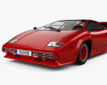 Lamborghini Countach Turbo 1985 Modello 3D