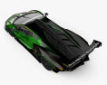 Lamborghini Essenza SCV12 2022 3D-Modell Draufsicht