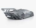 Lamborghini Essenza SCV12 2022 3D 모델 