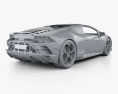Lamborghini Huracan EVO RWD Spyder 带内饰 2020 3D模型