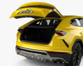 Lamborghini Urus mit Innenraum und Motor 2019 3D-Modell