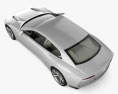 Lamborghini Estoque 带内饰 2008 3D模型 顶视图