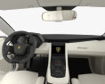 Lamborghini Estoque 带内饰 2008 3D模型 dashboard