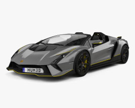 Lamborghini Autentica 2023 3D 모델 